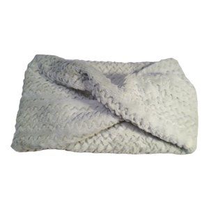 Twisted Faux Fur Cowl Infinity‎ Scarf